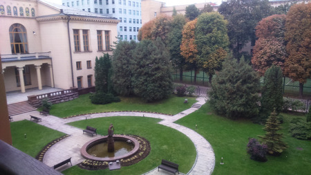Rekonstrukce terasy velvyslanectví ČR Moskva